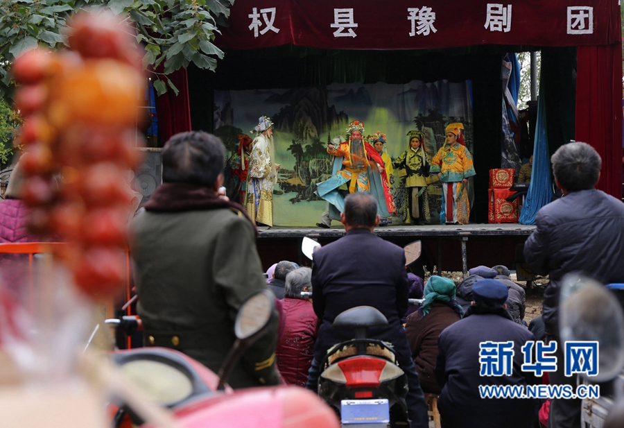 河南民權(quán):送戲下鄉(xiāng) 文化扶貧