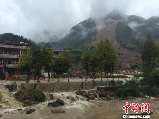 浙江遂昌山體滑坡遇難人數(shù)上升至8人19人仍失聯(lián)